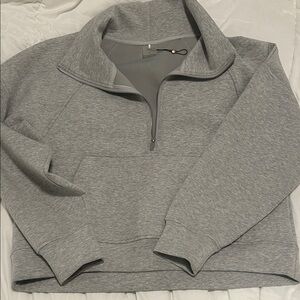 CALIA Gray Half-Zip Women's Sweatershirt- Brand new- worn for a few hours